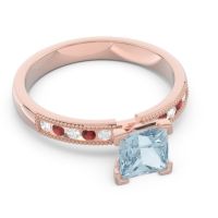 Classic Milgrain Princess Avikala Ring