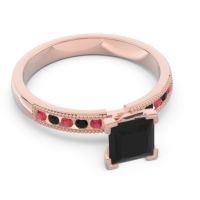 Classic Milgrain Princess Avikala Ring