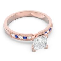 Classic Milgrain Princess Avikala Ring