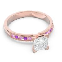 Classic Milgrain Princess Avikala Ring