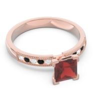 Classic Milgrain Princess Avikala Ring