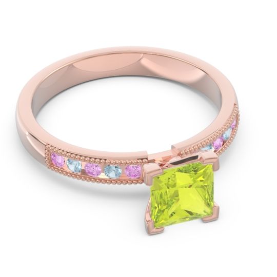 Classic Milgrain Princess Avikala Ring