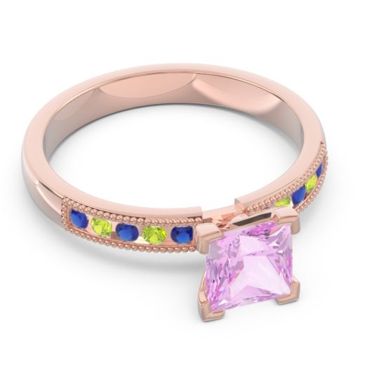 Classic Milgrain Princess Avikala Ring