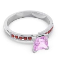 Classic Milgrain Princess Avikala Ring