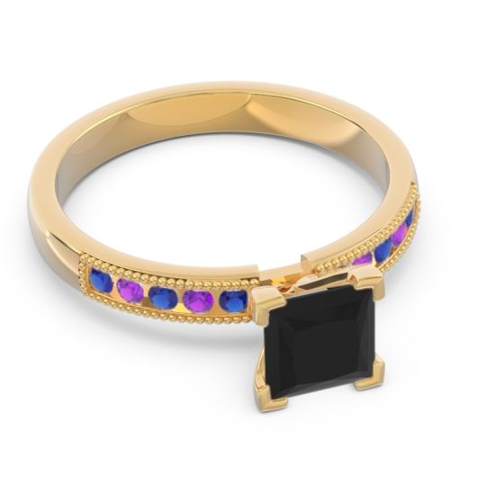 Classic Milgrain Princess Avikala Ring