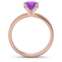 Classic Milgrain Princess Avikala Ring