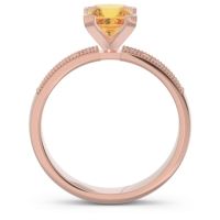 Classic Milgrain Princess Avikala Ring