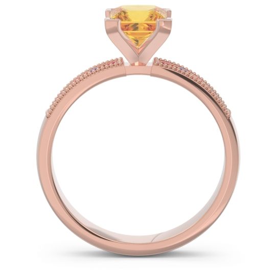 Classic Milgrain Princess Avikala Ring