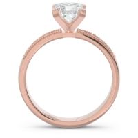 Classic Milgrain Princess Avikala Ring