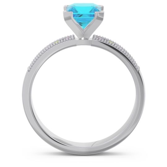 Classic Milgrain Princess Avikala Ring