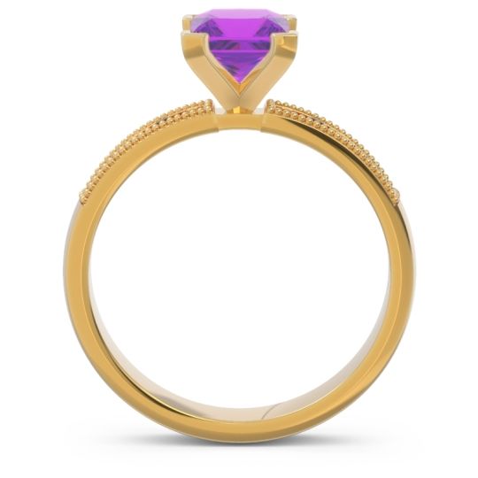 Classic Milgrain Princess Avikala Ring