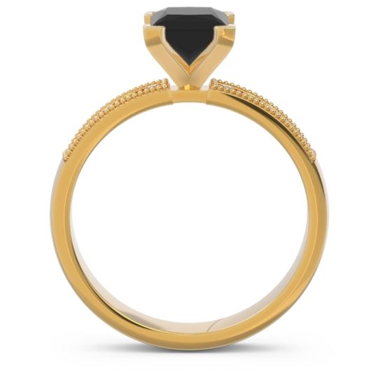 Classic Milgrain Princess Avikala Ring