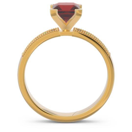 Classic Milgrain Princess Avikala Ring
