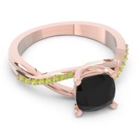 Modern Bypass Cushion Lagna Ring