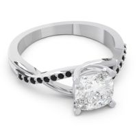 Modern Bypass Cushion Lagna Ring