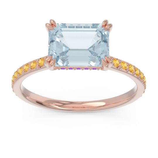 East-West Pave Octagon Luta Ring