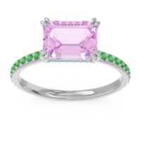 East-West Pave Octagon Luta Ring