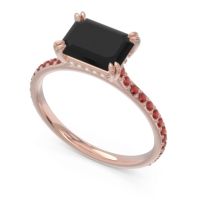 East-West Pave Octagon Luta Ring
