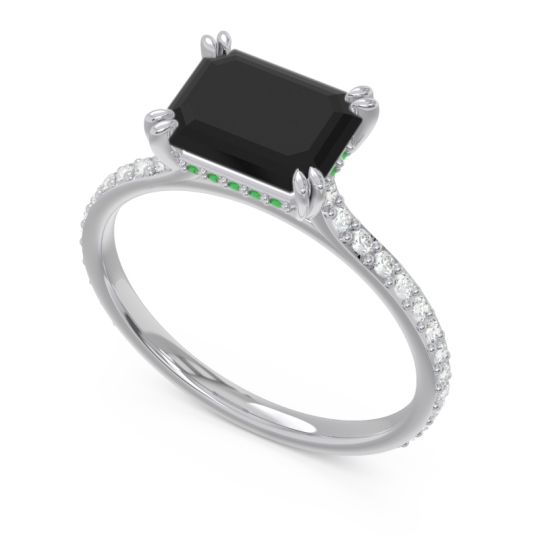 East-West Pave Octagon Luta Ring