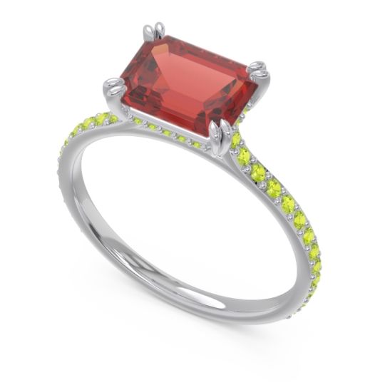 East-West Pave Octagon Luta Ring