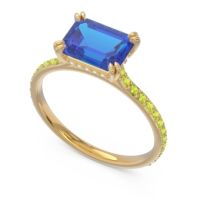 East-West Pave Octagon Luta Ring