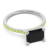 East-West Pave Octagon Luta Ring