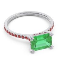 East-West Pave Octagon Luta Ring