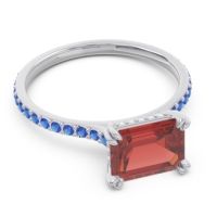 East-West Pave Octagon Luta Ring