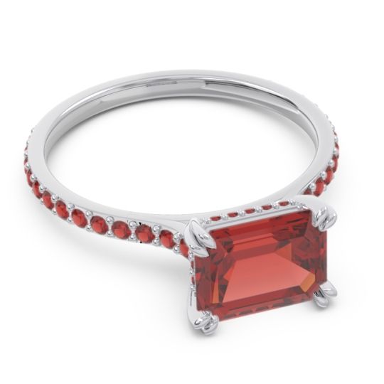 East-West Pave Octagon Luta Ring