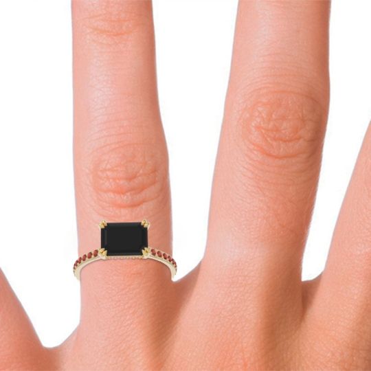 East-West Pave Octagon Luta Ring