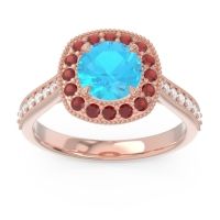 Cathedral Halo Migrain Bahurupaka Ring