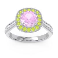 Cathedral Halo Migrain Bahurupaka Ring