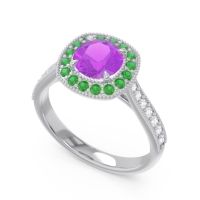 Cathedral Halo Migrain Bahurupaka Ring