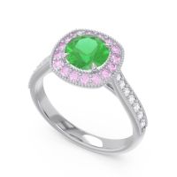 Cathedral Halo Migrain Bahurupaka Ring