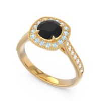 Cathedral Halo Migrain Bahurupaka Ring