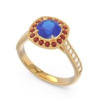 Cathedral Halo Migrain Bahurupaka Ring