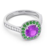 Cathedral Halo Migrain Bahurupaka Ring