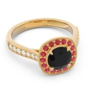 Cathedral Halo Migrain Bahurupaka Ring