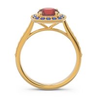 Cathedral Halo Migrain Bahurupaka Ring