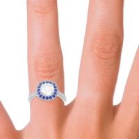 Cathedral Halo Migrain Bahurupaka Ring