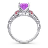 Art Deco Milgrain Oval Vatavat Ring