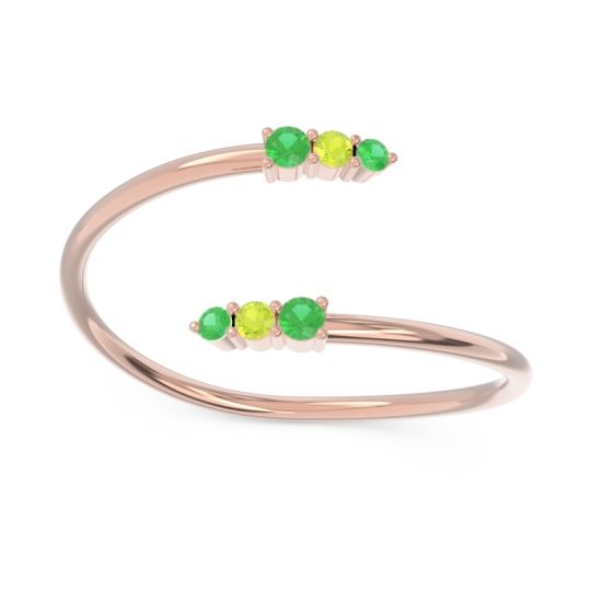 Simple Wrap Pave Svana Band