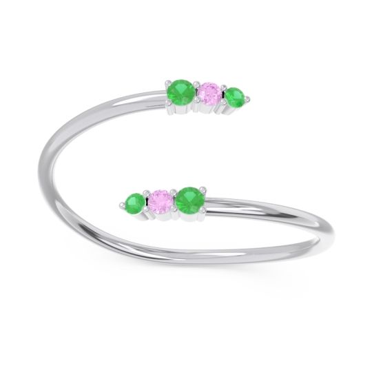 Simple Wrap Pave Svana Band