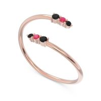 Simple Wrap Pave Svana Band