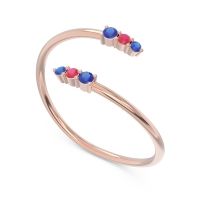 Simple Wrap Pave Svana Band