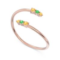 Simple Wrap Pave Svana Band