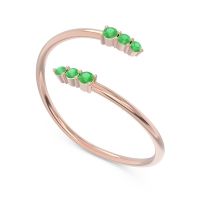 Simple Wrap Pave Svana Band