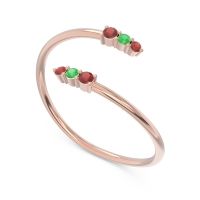 Simple Wrap Pave Svana Band