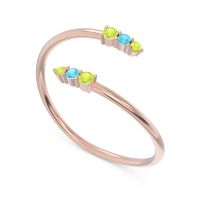 Simple Wrap Pave Svana Band