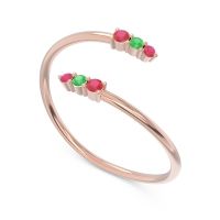 Simple Wrap Pave Svana Band